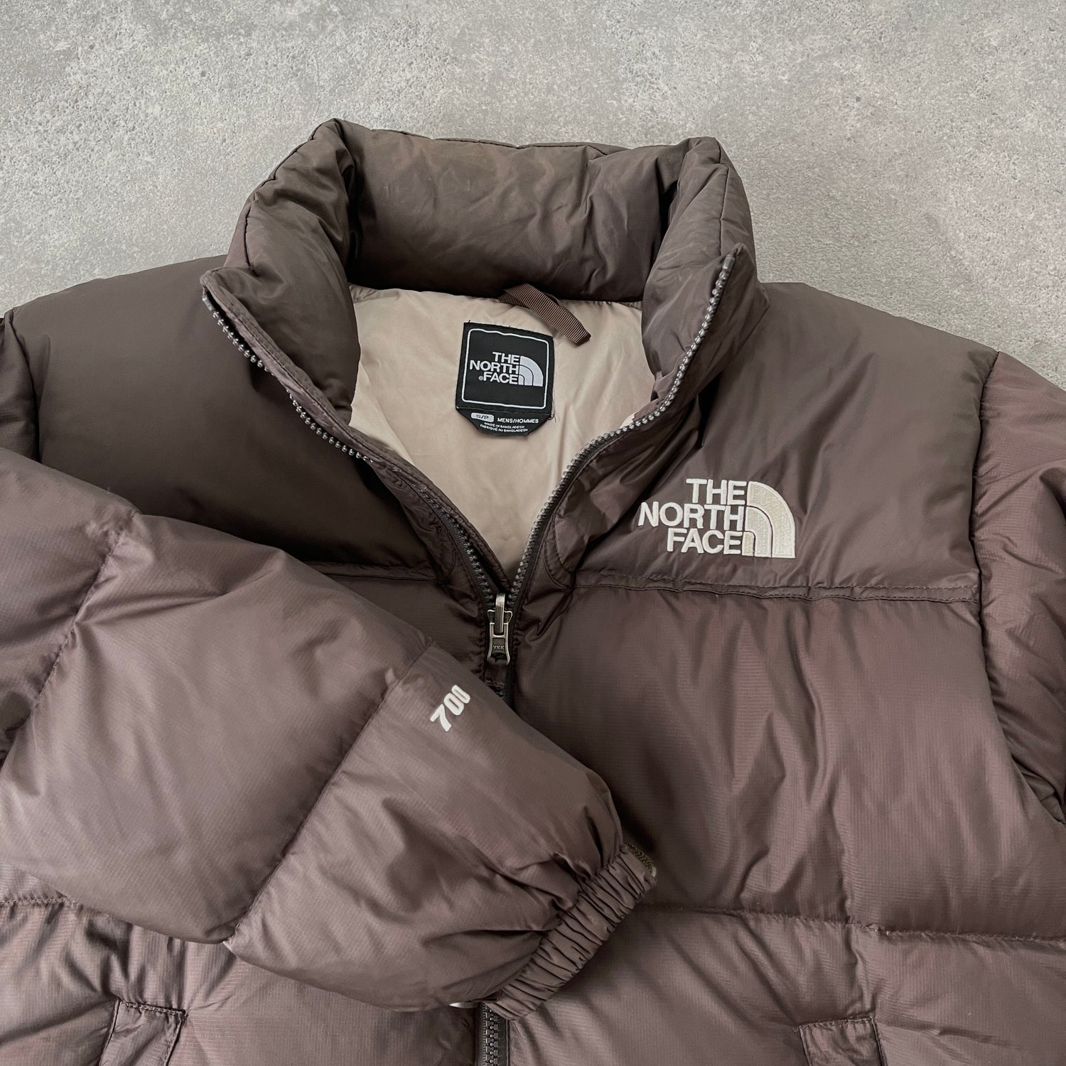 The North Face RARE Nuptse 700 down fill puffer jacket (S)