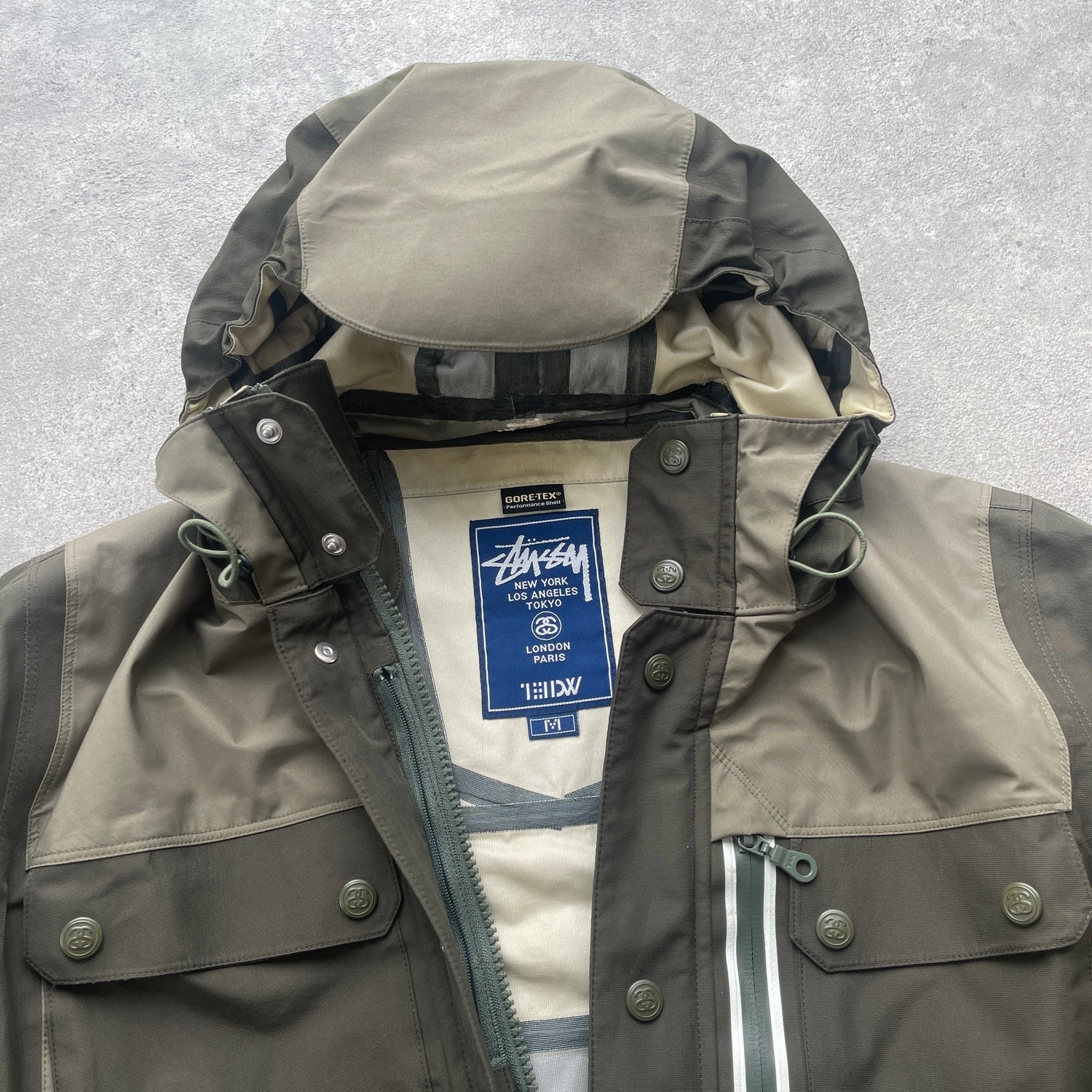 Stussy x 13DW 2010 Gore-tex Tactics Field shell jacket (M)